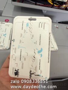 IN LOGO BAO ĐEO THẺ CHẤT LIỆU NHỰA PVC – TRONG SUỐT